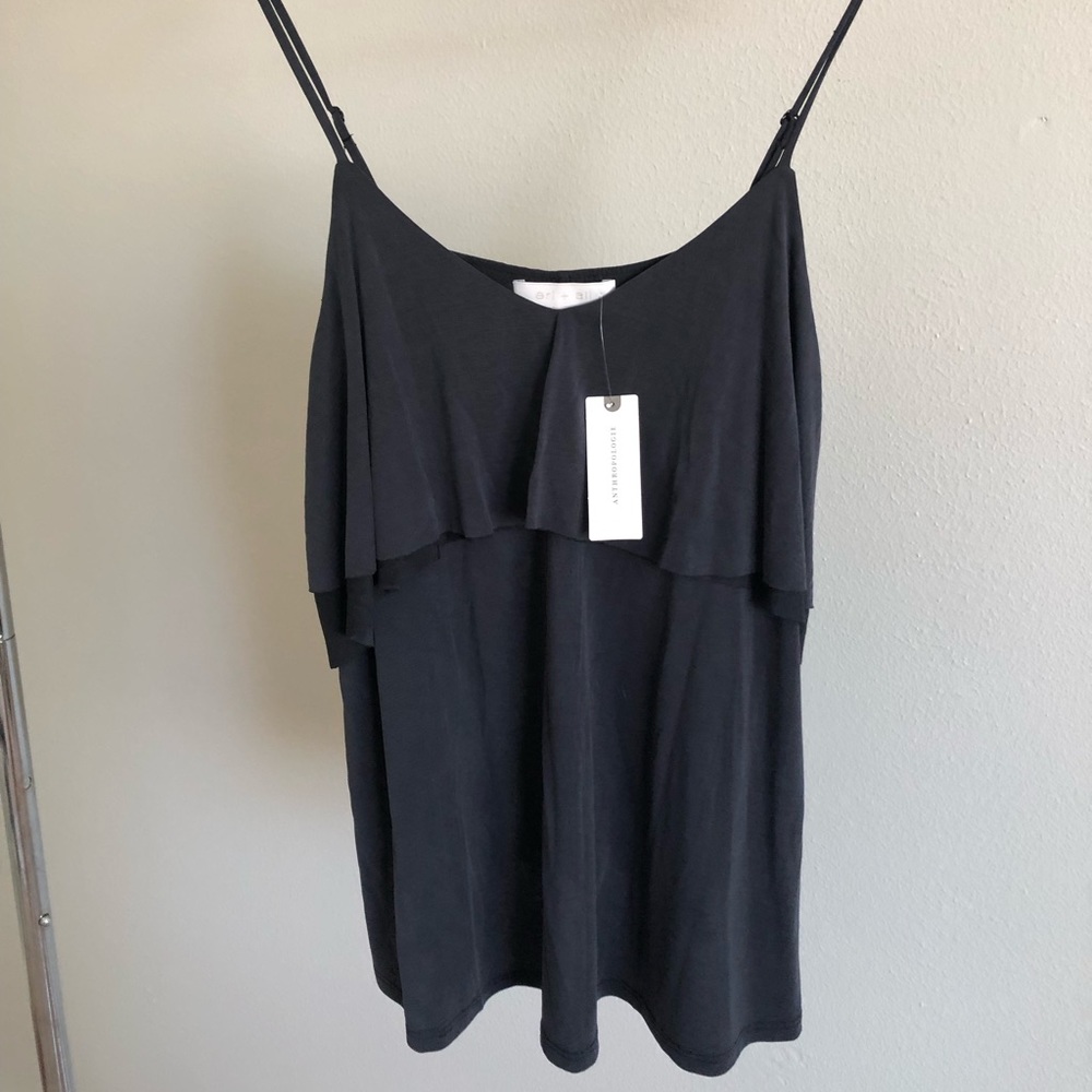 Anthropologie - Eli + Ali Rosemont Tierd Top - Med